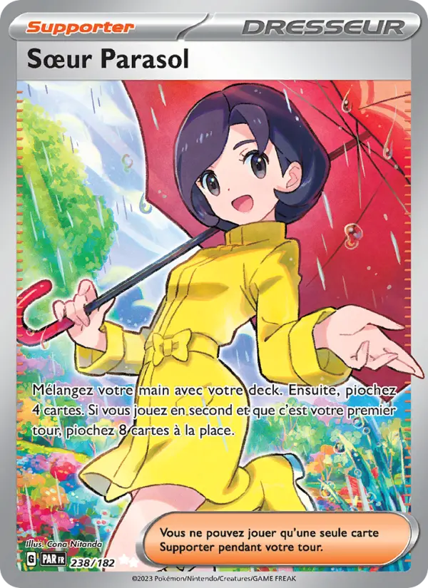 Carte Pokemon 238/182 Sœur Parasol | LorenZone