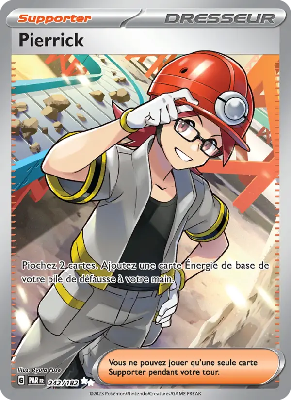 Carte Pokemon 242/182 Pierrick | LorenZone