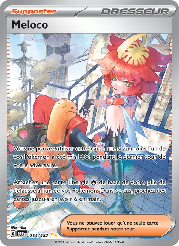 Carte Pokemon 254/182 Meloco Illustration Spéciale Rare | LorenZone