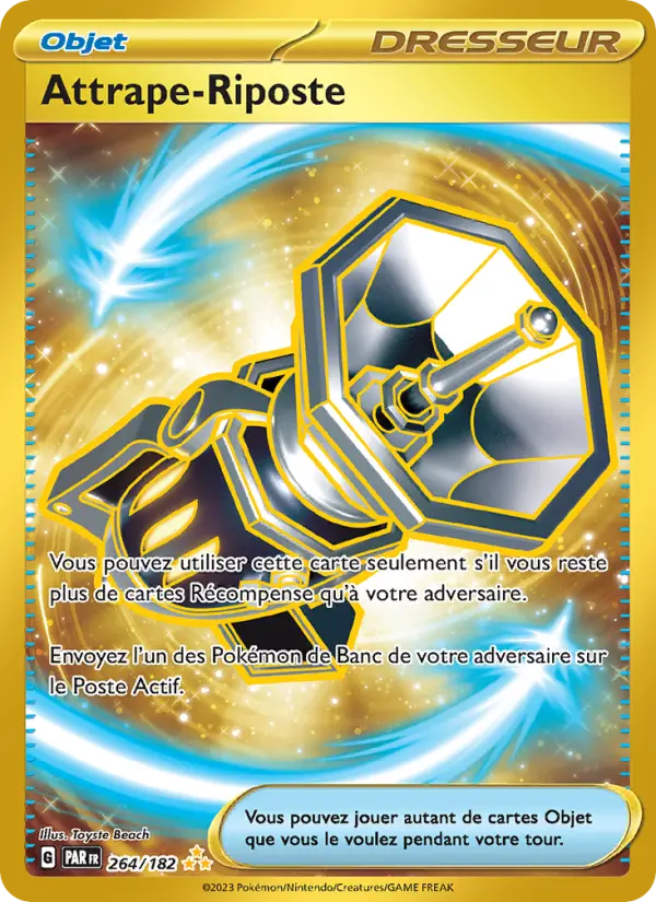 Carte Pokemon 264/182 Attrape-Riposte Hyper Rare | LorenZone