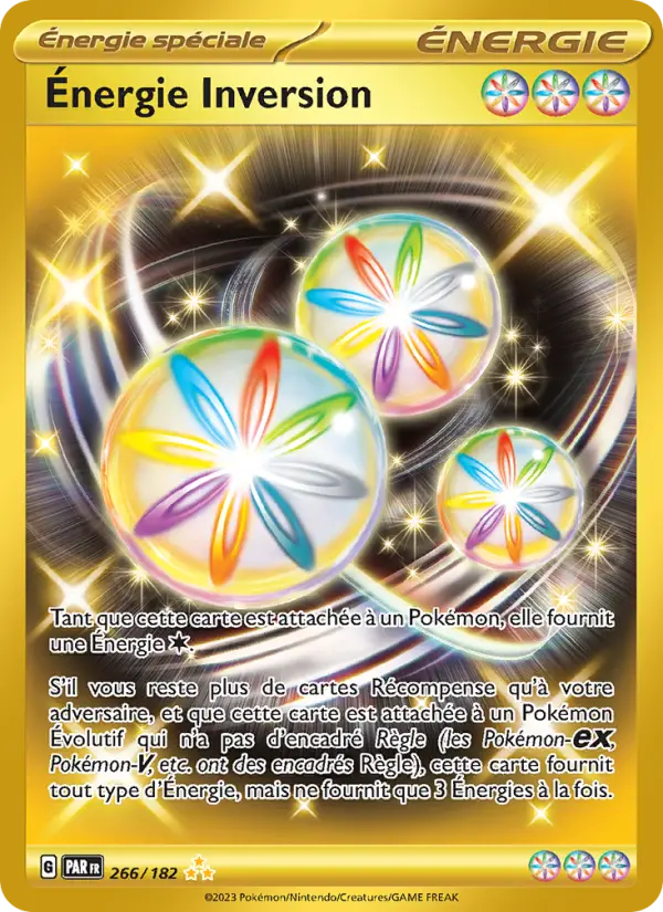 Carte Pokemon 266/182 Énergie Inversion Hyper Rare | LorenZone