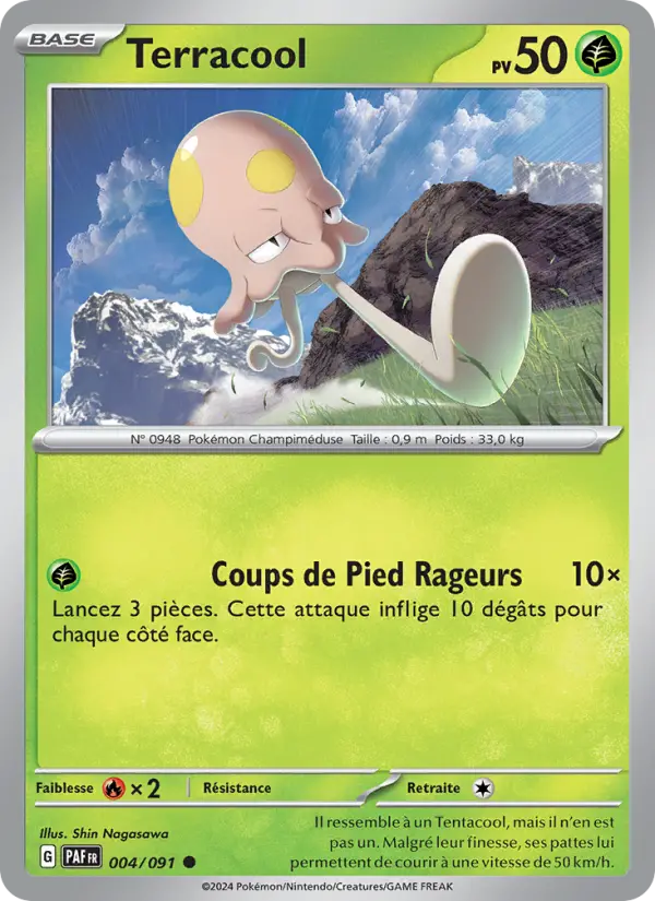 Carte Pokemon 004/091 Terracool | LorenZone