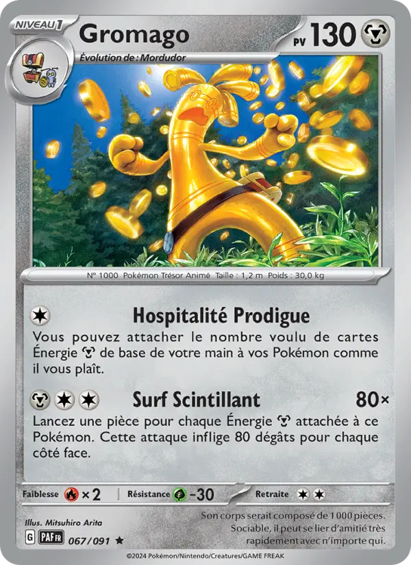 Carte Pokemon 067/091 Gromago Holo | LorenZone