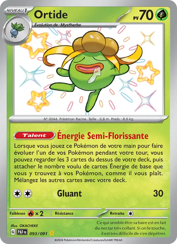 Carte Pokemon 093/091 Ortide | LorenZone
