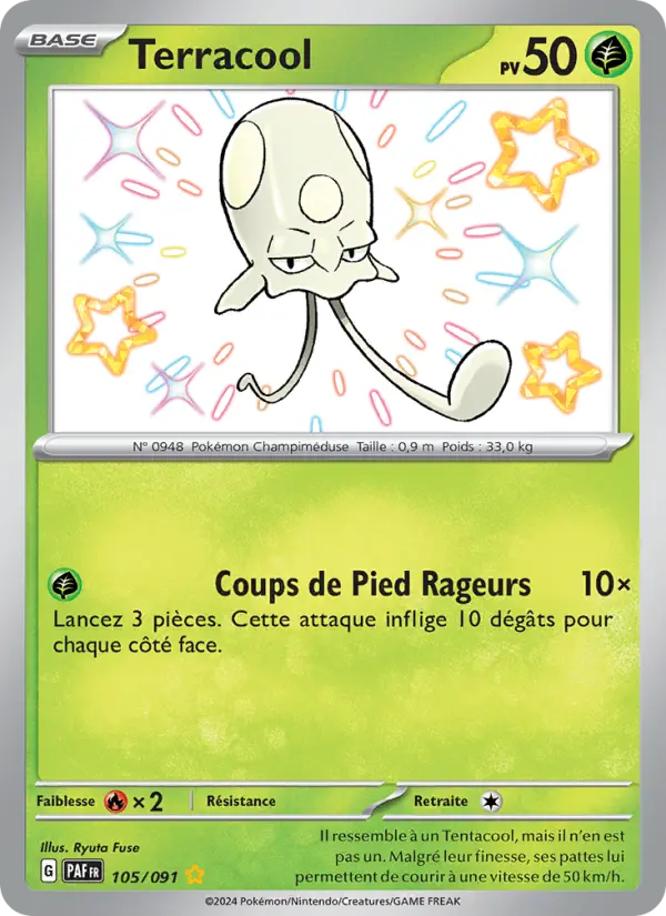 Carte Pokemon 105/091 Terracool | LorenZone
