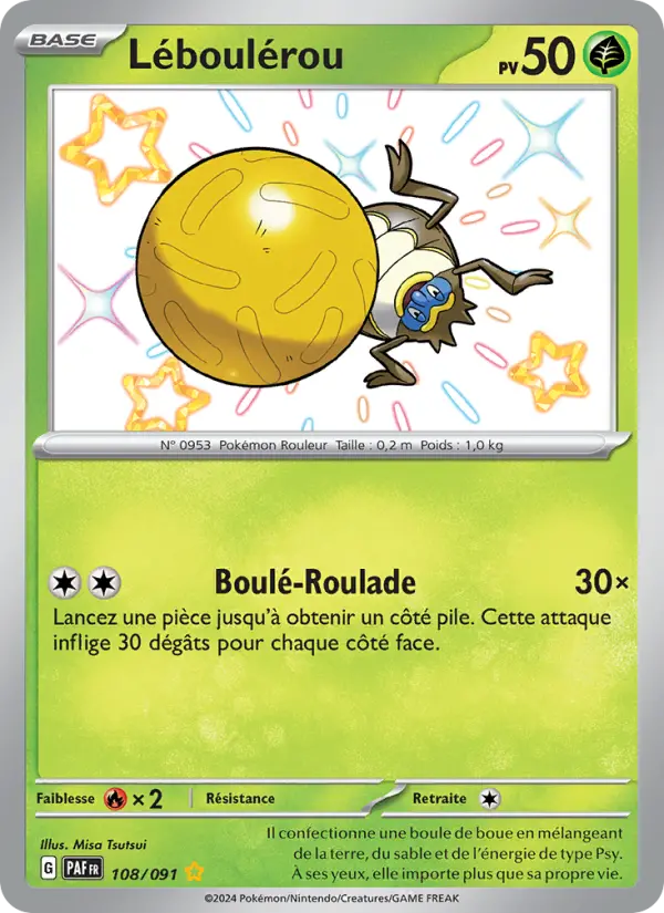 Carte Pokemon 108/091 Léboulérou | LorenZone