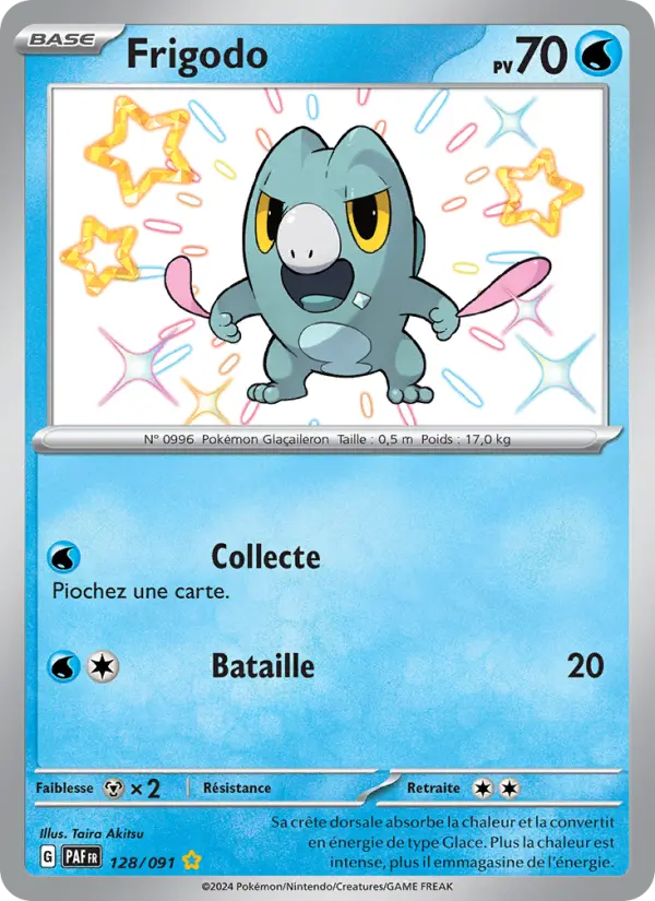 Carte Pokemon 128/091 Frigodo | LorenZone