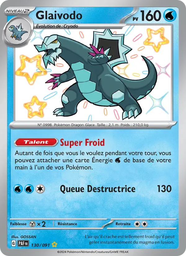 Carte Pokemon 130/091 Glaivodo | LorenZone