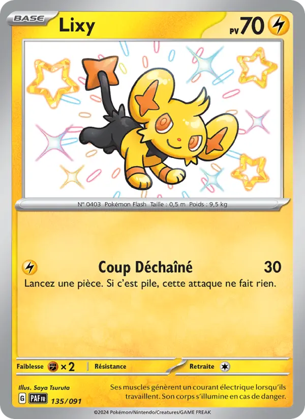 Carte Pokemon 135/091 Lixy | LorenZone