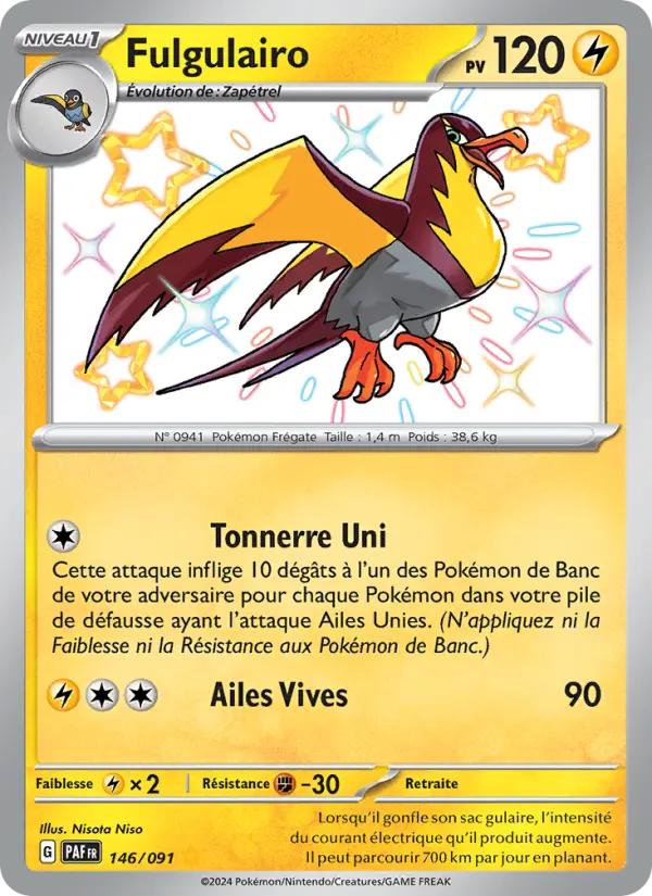 Carte Pokemon 146/091 Fulgulairo | LorenZone