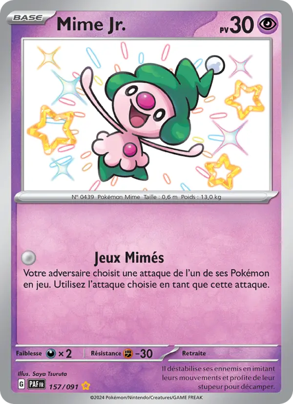 Carte Pokemon 157/091 Mime Jr. | LorenZone