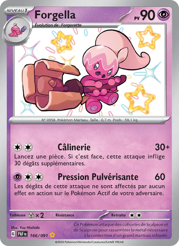 Carte Pokemon 166/091 Forgella | LorenZone