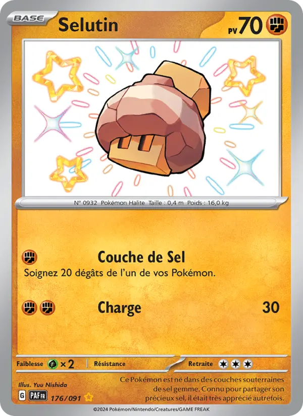 Carte Pokemon 176/091 Selutin | LorenZone