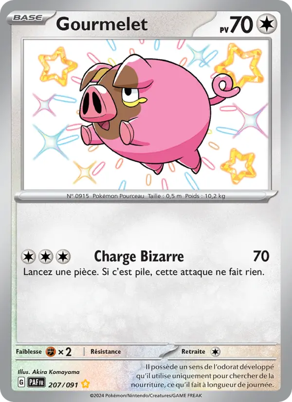 Carte Pokemon 207/091 Gourmelet | LorenZone