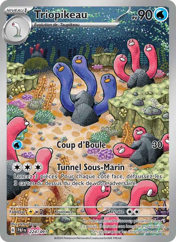 Carte Pokemon 224/091 Triopikeau Illustration Rare | LorenZone