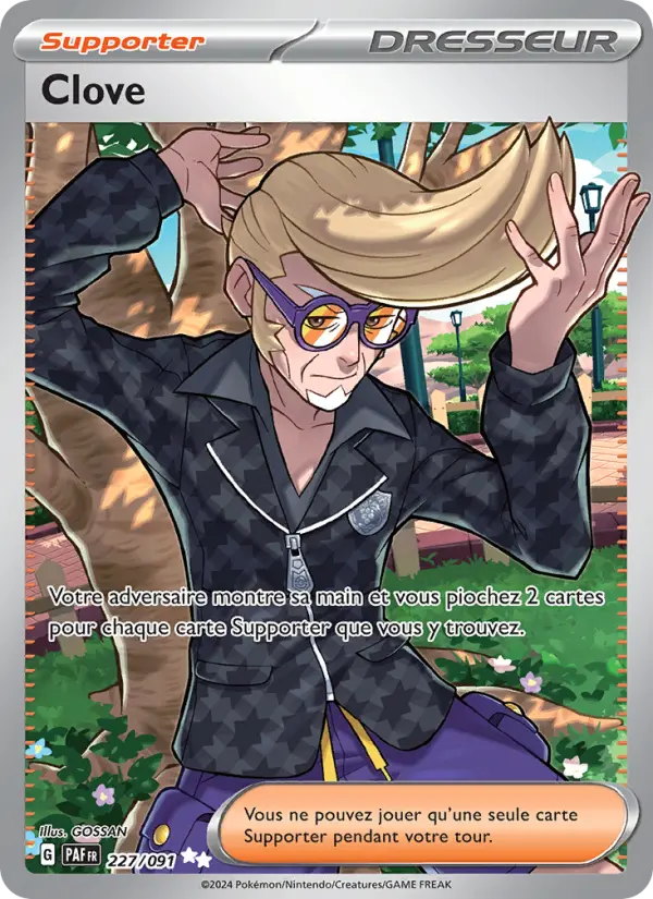 Carte Pokemon 227/091 Clove | LorenZone