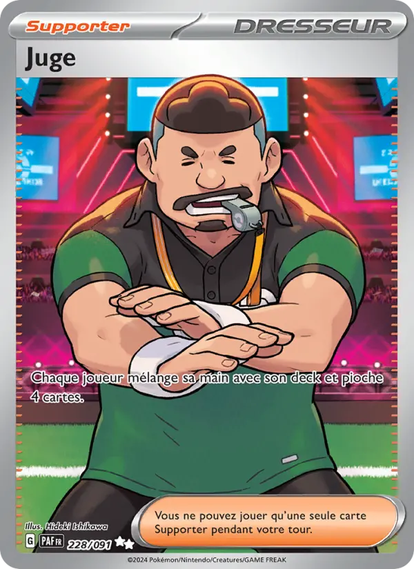 Carte Pokemon 228/091 Juge | LorenZone