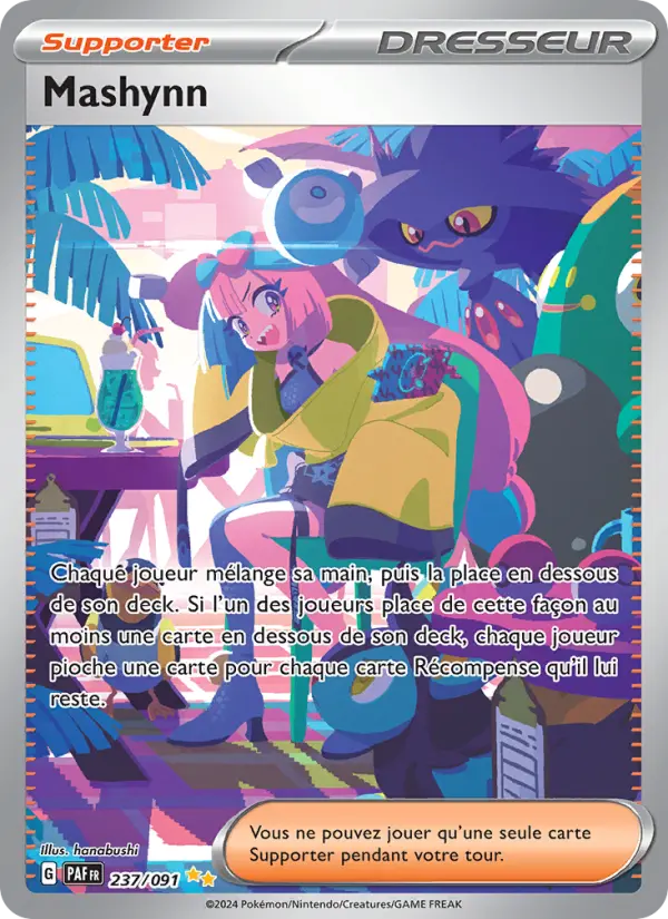 Carte Pokemon 237/091 Mashynn Illustration Spéciale Rare | LorenZone