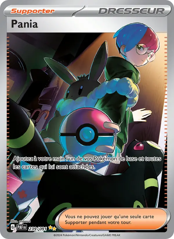 Carte Pokemon 239/091 Pania Illustration Spéciale Rare | LorenZone