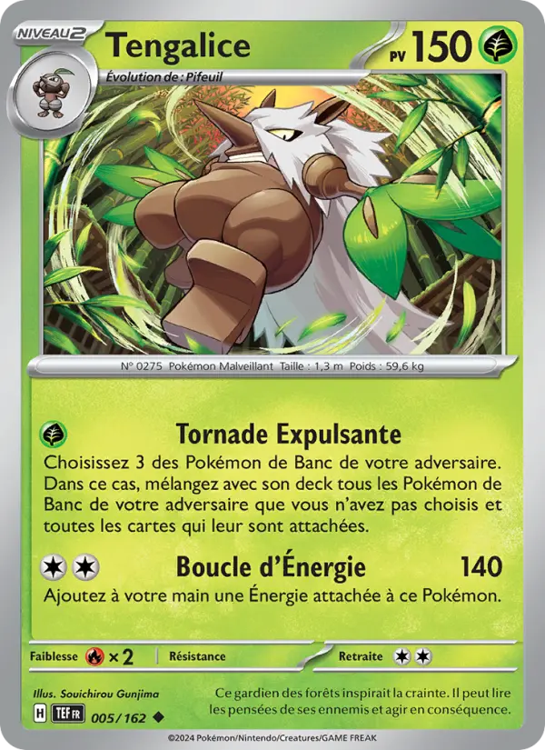 Carte Pokemon 005/162 Tengalice Reverse | LorenZone