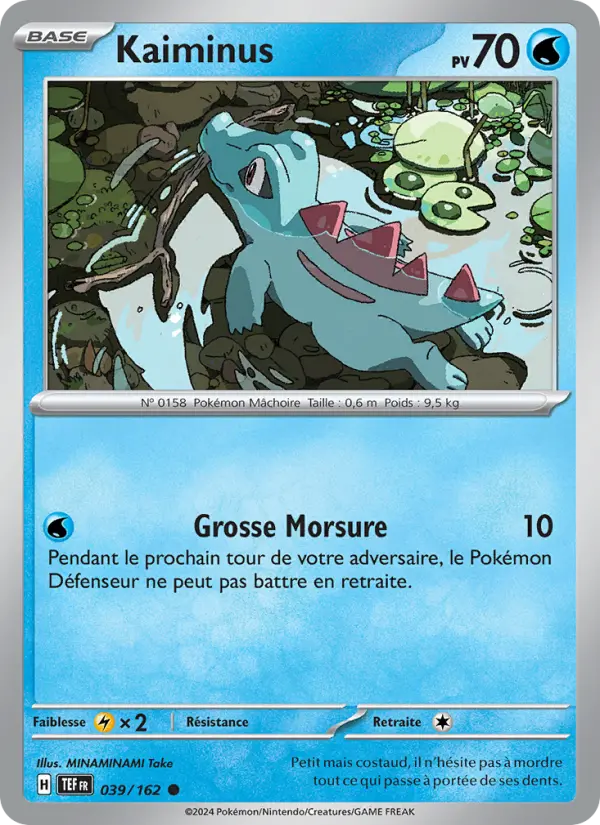 Carte Pokemon 039/162 Kaiminus Reverse | LorenZone