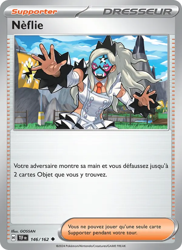 Carte Pokemon 146/162 Nèflie Reverse | LorenZone