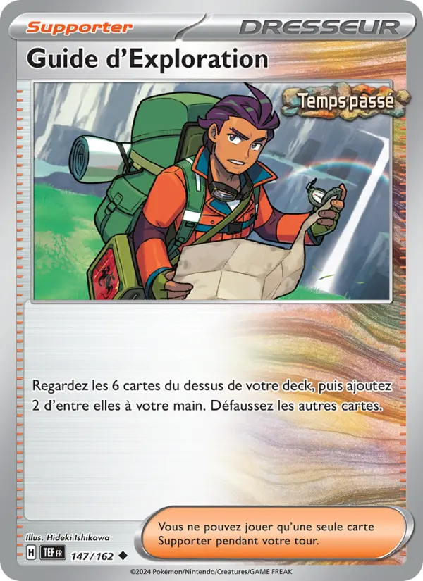 Carte Pokemon 147/162 Guide d'Exploration Reverse | LorenZone
