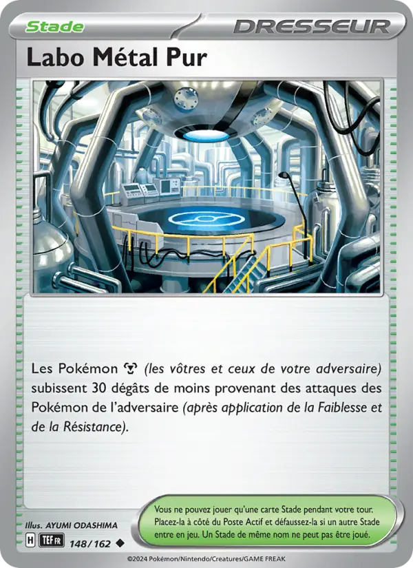 Carte Pokemon 148/162 Labo Métal Pur Reverse | LorenZone