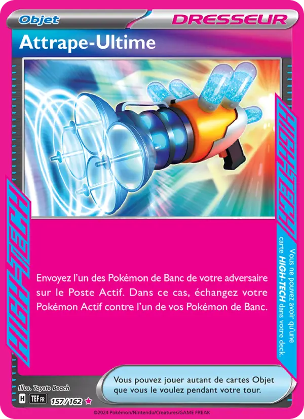 Carte Pokemon 157/162 Attrape-Ultime Holo | LorenZone