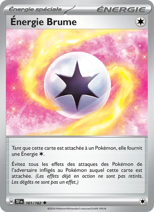 Carte Pokemon 161/162 Énergie Brume Reverse | LorenZone