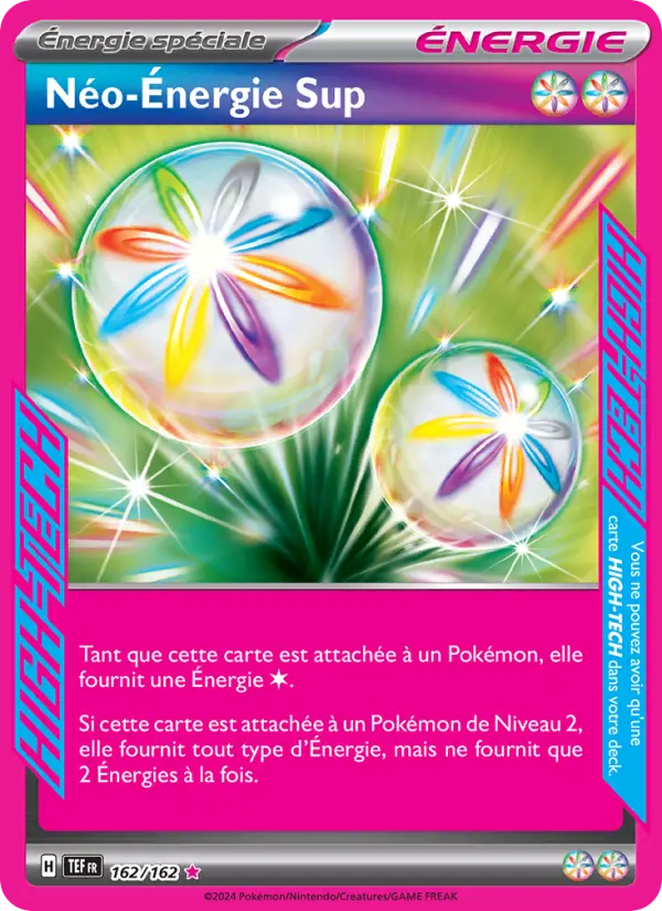 Carte Pokemon 162/162 Néo-Énergie Sup | LorenZone