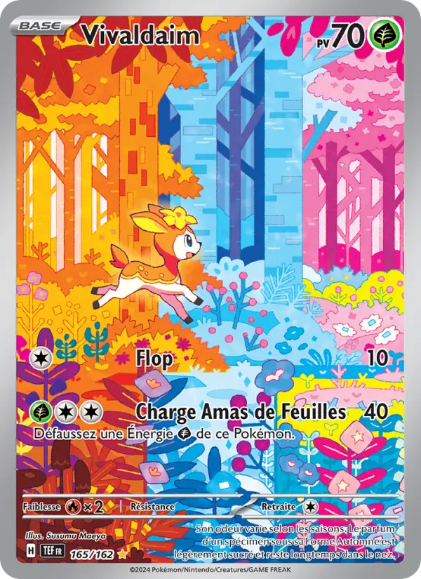 Carte Pokemon 165/162 Vivaldaim Illustration Rare | LorenZone