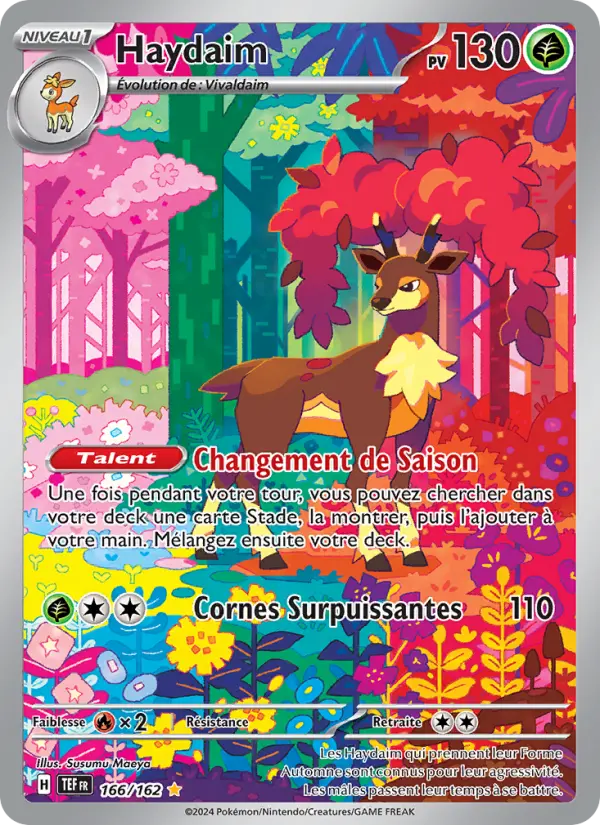 Carte Pokemon 166/162 Haydaim Illustration Rare | LorenZone