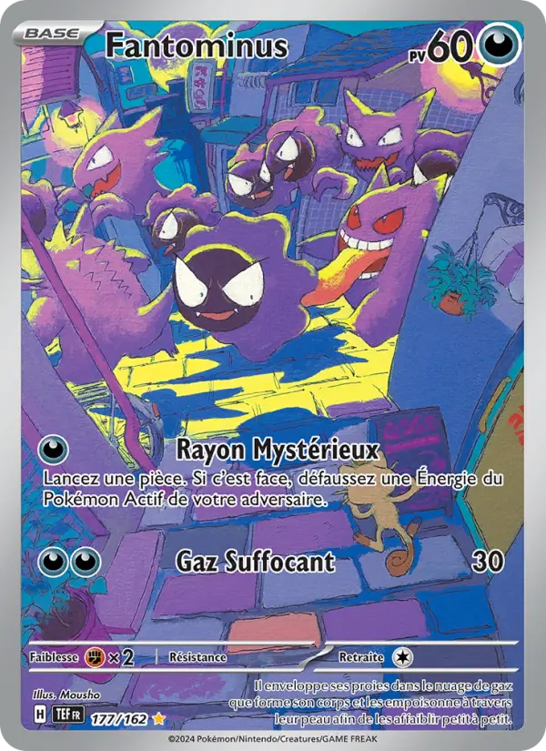 Carte Pokemon 177/162 Fantominus Illustration Rare | LorenZone