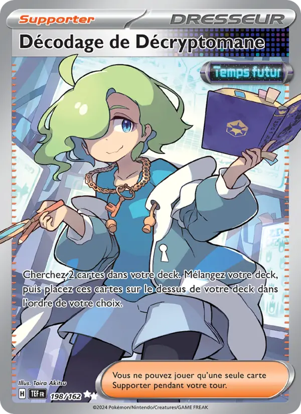 Carte Pokemon 198/162 Décodage de Décryptomane Holo | LorenZone