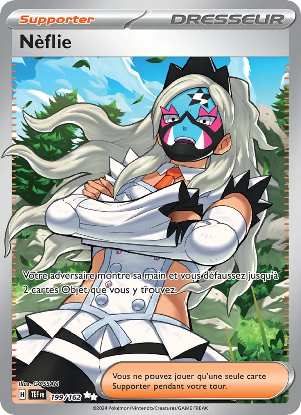 Carte Pokemon 199/162 Nèflie Holo | LorenZone