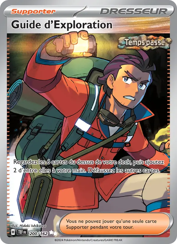 Carte Pokemon 200/162 Guide d'Exploration Holo | LorenZone