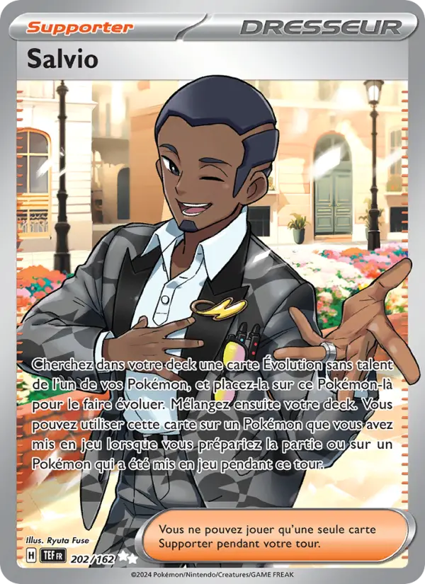 Carte Pokemon 202/162 Salvio Holo | LorenZone