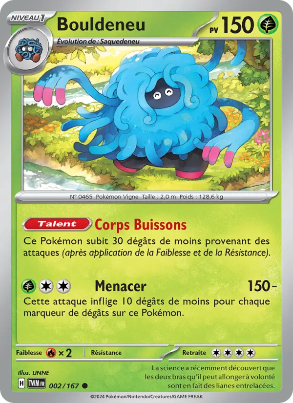Carte Pokemon 002/167 Bouldeneu | LorenZone