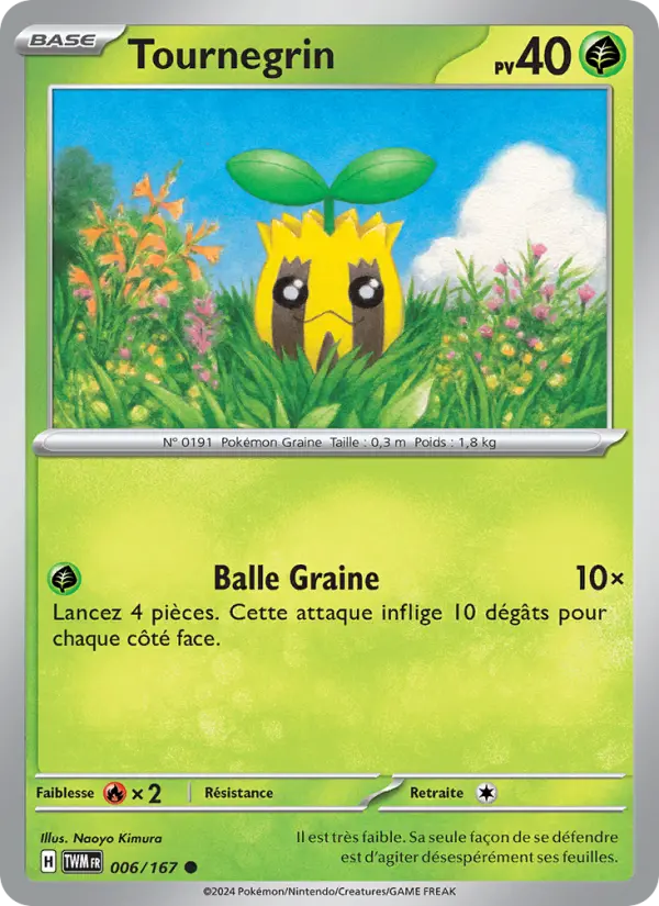 Carte Pokemon 006/167 Tournegrin | LorenZone