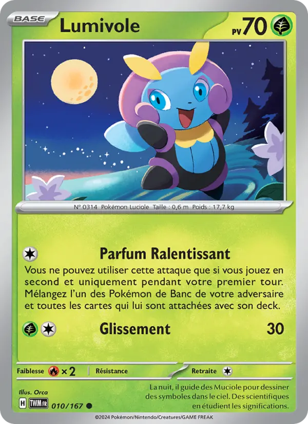 Carte Pokemon 010/167 Lumivole | LorenZone