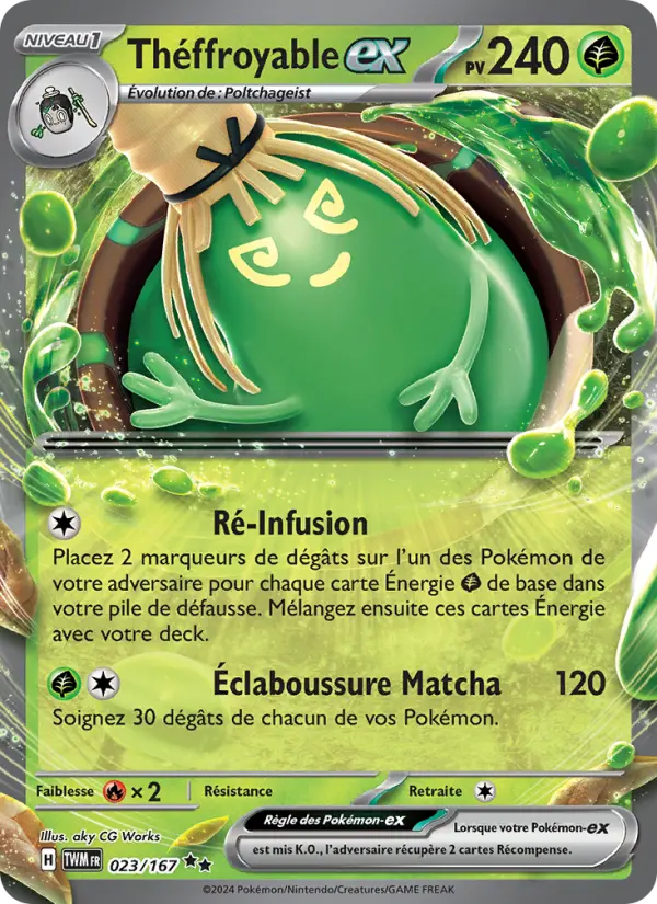 Carte Pokemon 023/167 Théffroyable-ex | LorenZone