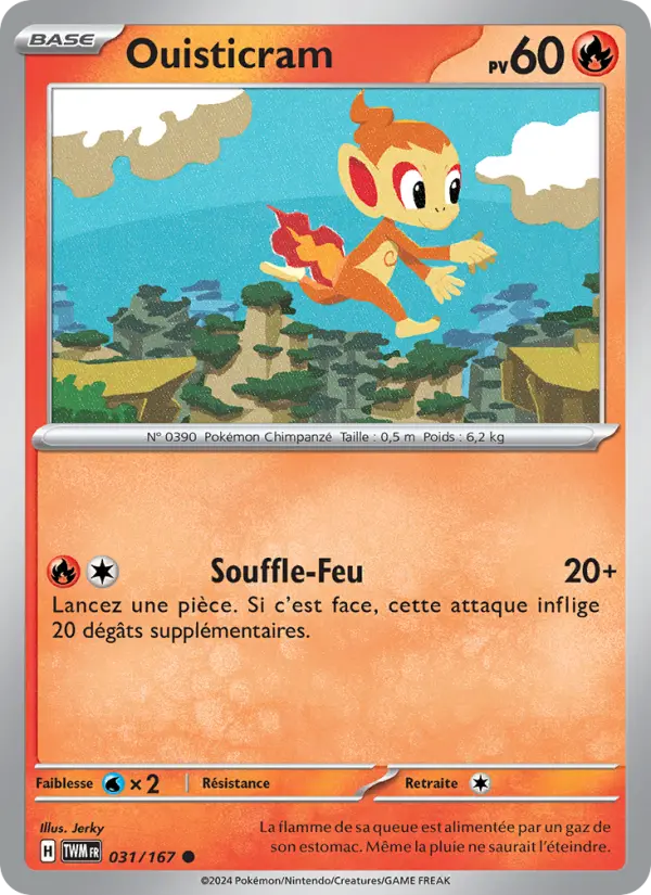 Carte Pokemon 031/167 Ouisticram | LorenZone