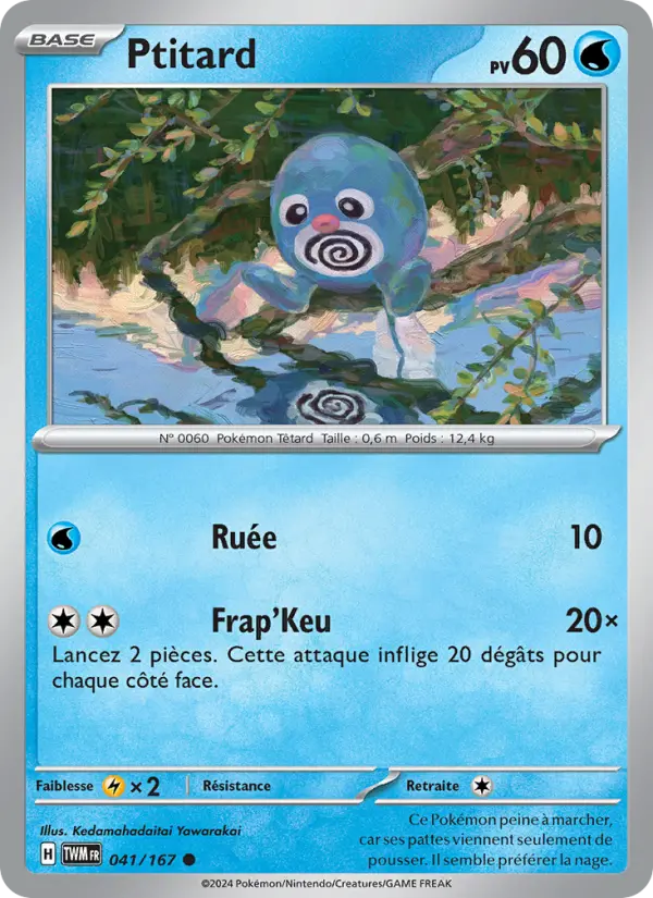 Carte Pokemon 041/167 Ptitard | LorenZone