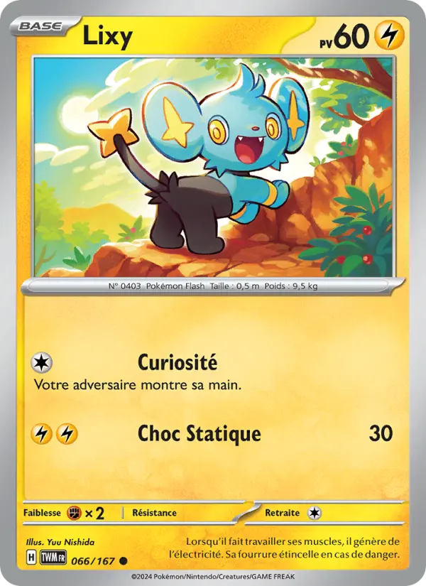 Carte Pokemon 066/167 Lixy | LorenZone