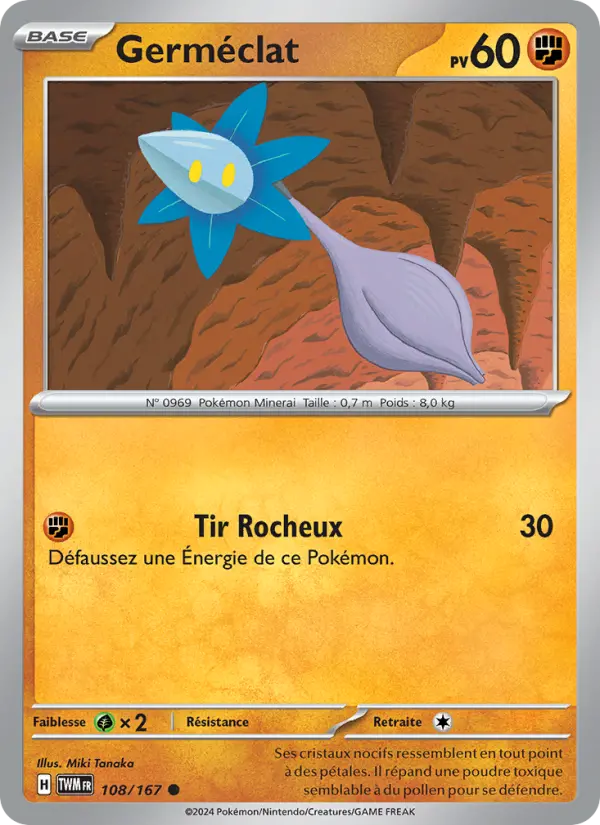 Carte Pokemon 108/167 Germéclat | LorenZone