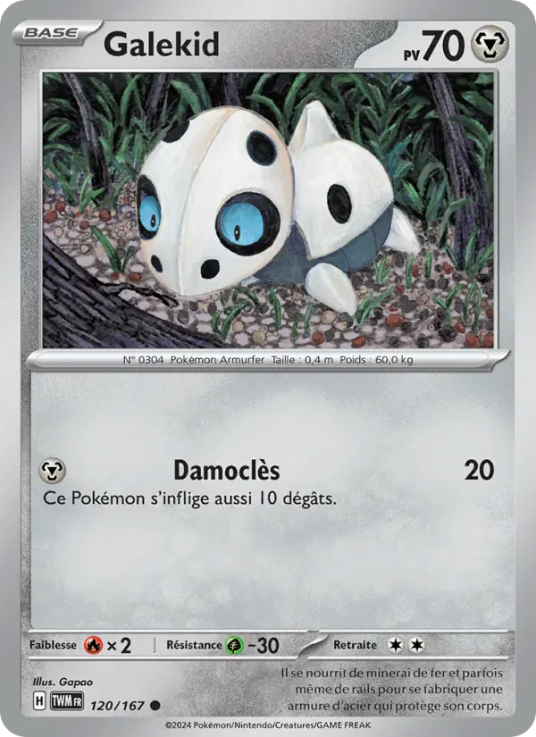 Carte Pokemon 120/167 Galekid | LorenZone