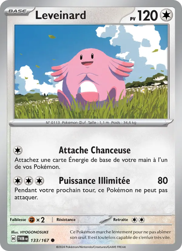 Carte Pokemon 133/167 Leveinard | LorenZone