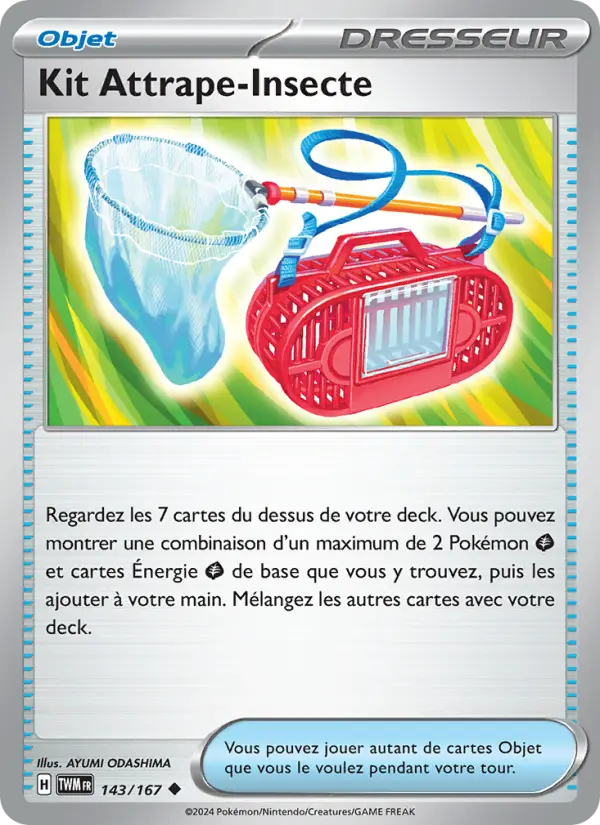 Carte Pokemon 143/167 Kit Attrape-Insecte | LorenZone
