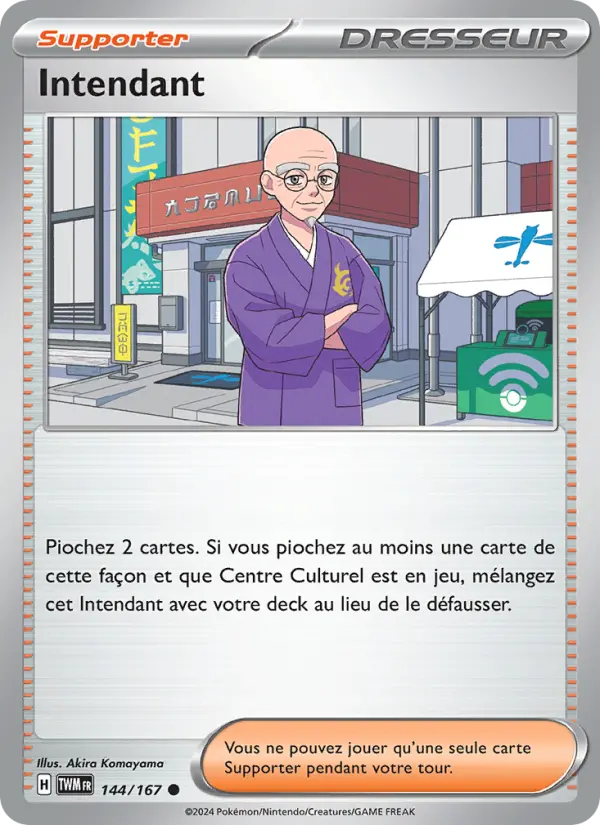 Carte Pokemon 144/167 Intendant | LorenZone